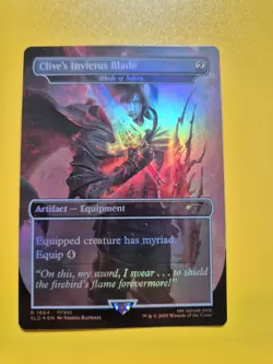 MTG - Clive's Invictus Blade - Foil - Final Fantasy Secret Lair - Magic - Image 12