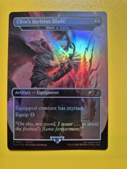 MTG - Clive's Invictus Blade - Foil - Final Fantasy Secret Lair - Magic - Image 2