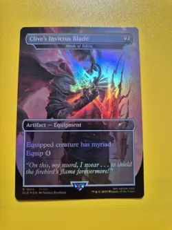 MTG - Clive's Invictus Blade - Foil - Final Fantasy Secret Lair - Magic - Image 4