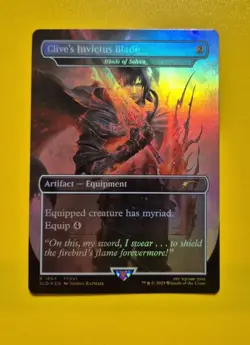 MTG - Clive's Invictus Blade - Foil - Final Fantasy Secret Lair - Magic - Image 8