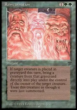Reincarnation ~ Legends [ Excellent ] [ Magic MTG ] - Image 1