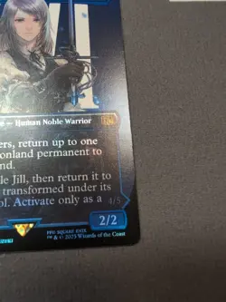 Jill, Shiva's Dominant/ Shiva Warden Of Ice  (Borderless) Final Fantasy Foil Mtg - Image 12