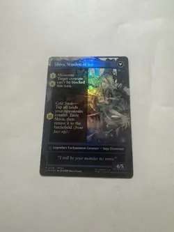 Jill, Shiva's Dominant (Borderless) Final Fantasy Foil🔥🔥🔥📦📦📦🃏🃏🃏 - Image 2