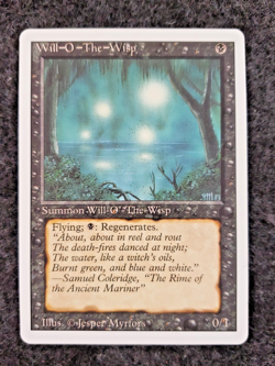 Will-O'-The-Wisp Magic the Gathering  REVISED -MINT~ MTG  NEVER PLAYED (DS3D1K3) - Image 21