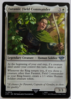 Faramir, Field Commander 0014- MTG LTR: Tales of Middle-Earth UnCommon - Image 2
