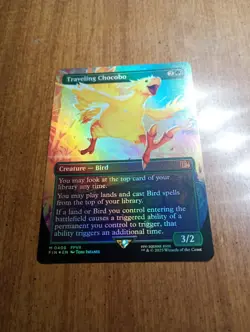 2025 MTG - TRAVELING CHOCOBO - (Borderless)(FOIL) - Final Fantasy - MINT - Image 6