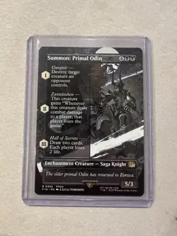Summon: Primal Odin (Borderless) Final Fantasy Regular - Image 1