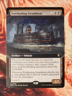 Foreboding Steamboat Extended Commander: Murders at Karlov Manor Magic MTG MKC - Image 1