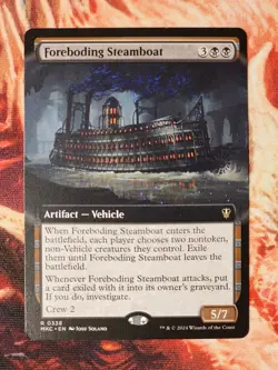 Foreboding Steamboat Extended Commander: Murders at Karlov Manor Magic MTG MKC - Image 2