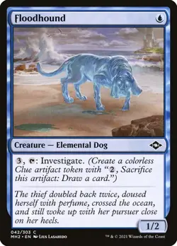 Magic the Gathering MTG 1x Floodhound (42) Modern Horizons 2   NM - Image 1