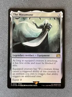 MTG - The Masamune - FOIL - Final Fantasy - FIN 0264 - Image 1