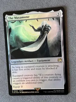 MTG - The Masamune - FOIL - Final Fantasy - FIN 0264 - Image 2