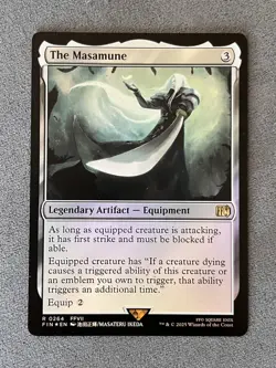 MTG - The Masamune - FOIL - Final Fantasy - FIN 0264 - Image 3