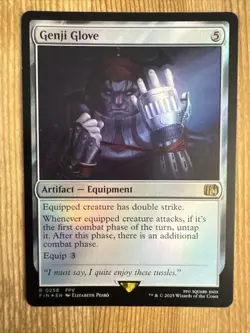 1x Genji Glove NM Eng MTG - Final Fantasy FOIL - Image 3