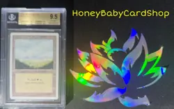 MTG 3rd Edition Revised 1994 Plains (A) BGS 9.5Q (TRUE QUAD) GEM MINT Old School - Image 4