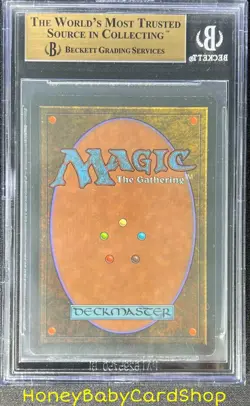 MTG 3rd Edition Revised 1994 Mountain (C) BGS 9.5Q (TRUE QUAD) GEM MINT 93/94 - Image 2