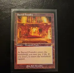 Sacred Foundry (Retro Frame) Ravnica Remastered Regular | #409 - Image 1