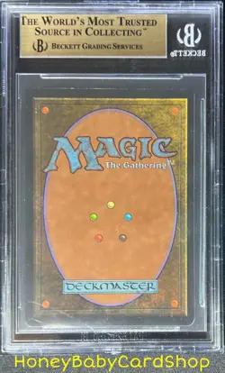MTG 3rd Edition Revised 1994 Island (A) BGS 9.5Q (TRUE QUAD) GEM MINT Old School - Image 2