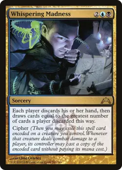Whispering Madness - GTC - NM - MTG - Image 1