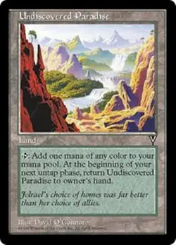 MTG - UNDISCOVERED PARADISE - Visions (R) - Image 1
