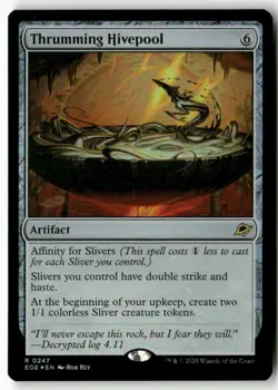 Thrumming Hivepool 247 NM Foil MTG Edge of Eternities Magic - Image 3