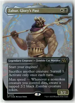 Zahur, Glory's Past (Borderless) 370 Foil Near Mint MTG Aetherdrift Magic - Image 4