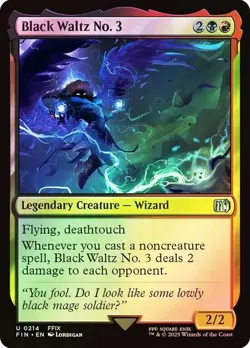 Black Waltz No. 3 Foil Final Fantasy MTG NM - Image 1