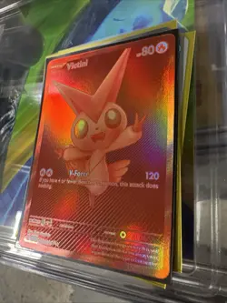 Red Victini English Pokemon White Flare Black Bolt WHT EN 172/086 - Image 12