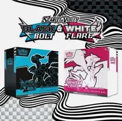 IN Hand Pokemon Center Black Bolt and White Flare ETB - Image 1