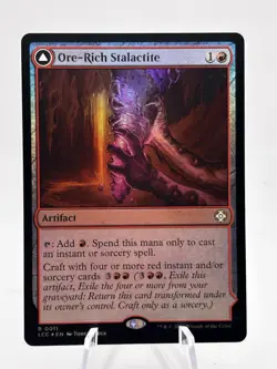 Ore-Rich Stalactite 0011 Foil Lost Cavern Of Ixalan LCI MTG NM - Image 1