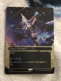 High Market Borderless FOIL (0018) MTG EoS NM/M *ON HAND* - Image 1