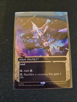 High Market Borderless FOIL (0018) MTG EoS Nm/M *ON HAND* - Image 1