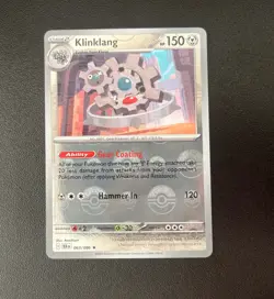 Klinklang 063/086 Black Bolt (Pokeball Pattern) Pokemon Card - Image 1