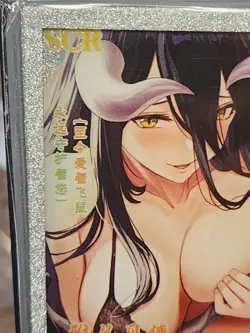 Albedo  Sakura Story Card Anime Waifu Goddess Story SCR HIT Glitter Frame - Image 7