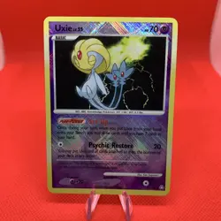 Uxie LV.55 43/146 Awakining Legends Reverse Holo Promo Pokemon Card English 2008 - Image 1