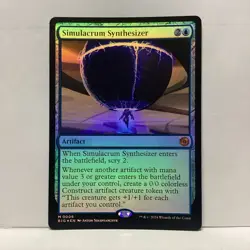 MTG Simulacrum Synthesizer Magic: The Gathering Foil OTJ The Big Score #0006 - Image 1