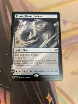 MTG - UTHROS, TITANIC GODCORE - MYTHIC - NM - EOE - Image 1