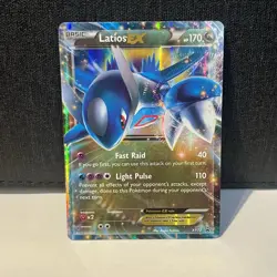 Latios EX Black Star Promo Holo Pokemon TCG XY72 - Image 3