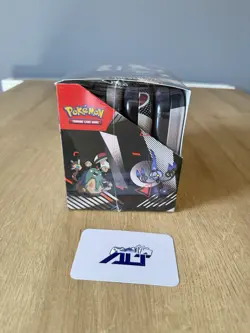 Pokemon Black Bolt & White Flare Unova Mini Tin X8 Sealed Display Case - Image 10