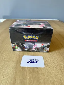 Pokemon Black Bolt & White Flare Unova Mini Tin X8 Sealed Display Case - Image 11