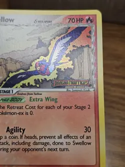 Swellow 40/101 Delta Species Dragon Frontiers Reverse Holo Pokémon Card TCG - Image 16