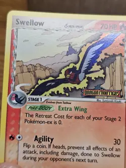 Swellow 40/101 Delta Species Dragon Frontiers Reverse Holo Pokémon Card TCG - Image 17