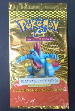 Pokemon Empty Expedition Pack ENG Empty Booster Pack No Complete Artset - Image 1