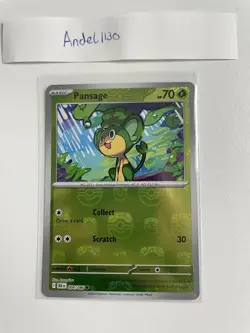 Pokémon TCG Pansage 004/086 holo - Black Bolt - Master Ball Pattern - English - Image 6
