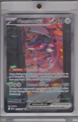 Genesect EX 169/086 BWR SV10 Pokémon TCG Black Bolt Black & White Rare Holo NM - Image 2
