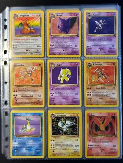 100% Complete Fossil Set 62/62 WOTC Vintage Pokemon Cards HOLO 1999 - Image 6