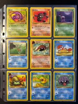 100% Complete Fossil Set 62/62 WOTC Vintage Pokemon Cards HOLO 1999 - Image 9