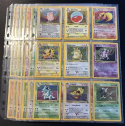 100% Complete Jungle Set 64/64 WOTC Vintage Pokemon Cards HOLO 1999 - Image 18