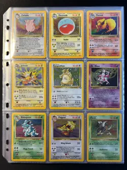 100% Complete Jungle Set 64/64 WOTC Vintage Pokemon Cards HOLO 1999 - Image 2