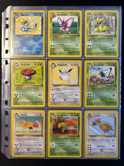 100% Complete Jungle Set 64/64 WOTC Vintage Pokemon Cards HOLO 1999 - Image 7